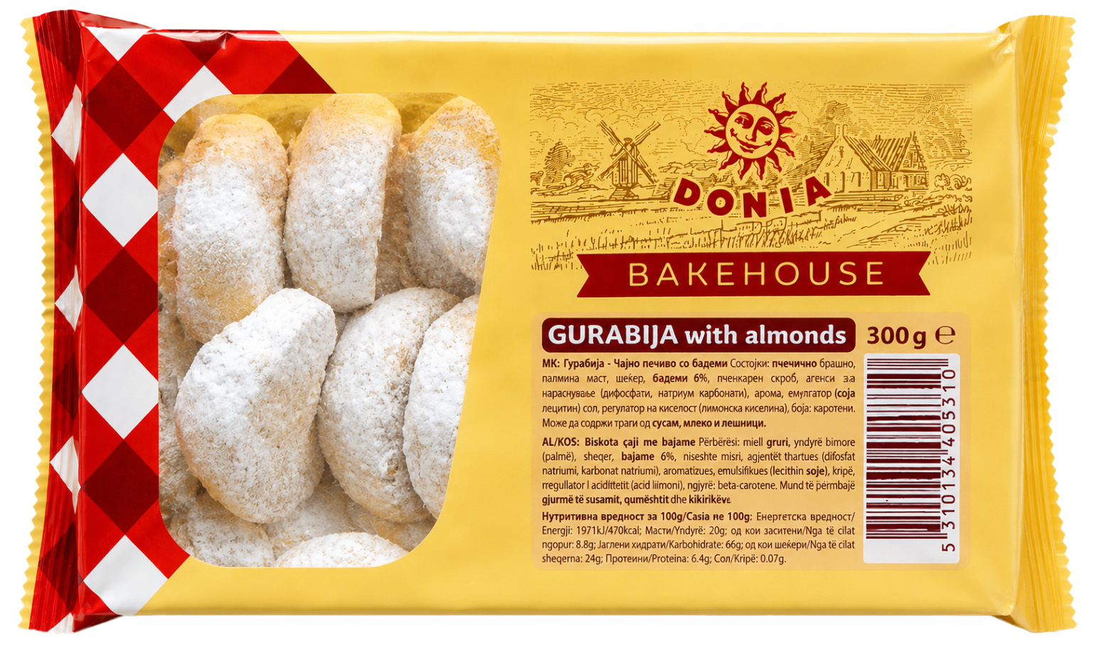 Gurabija with Almond