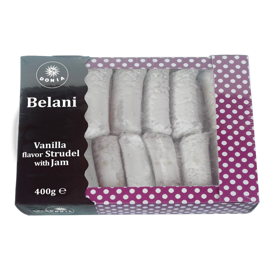 Belani Vanilla Strudel with Jam
