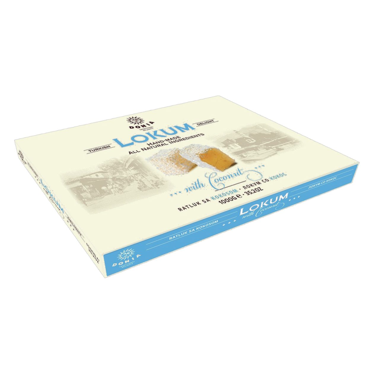 Lokum with Coconut